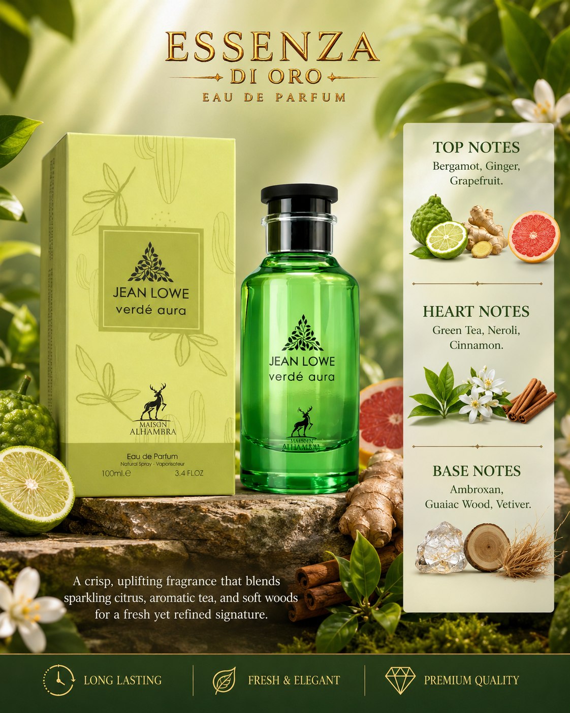 Jean Lowe Verde Aura by Maison Alhambra