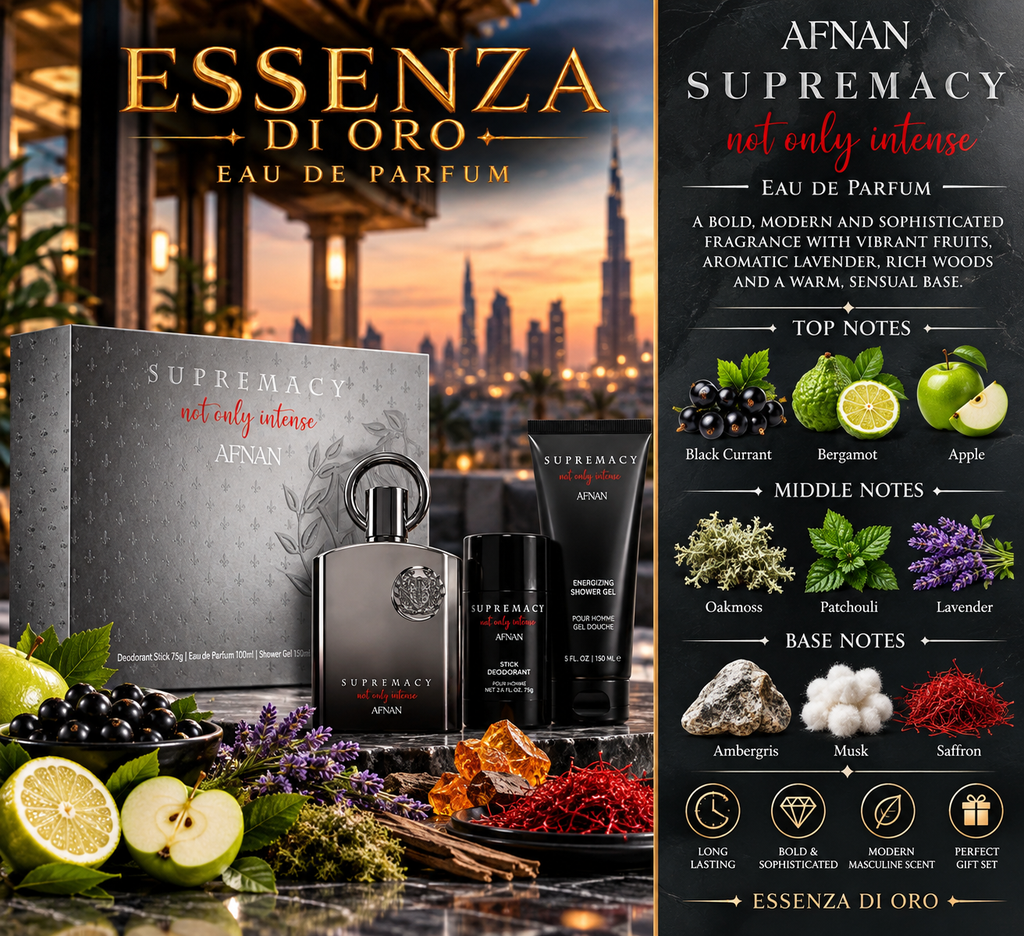 Afnan Supremacy Not Only Intense Eau de Parfum Gift Set
