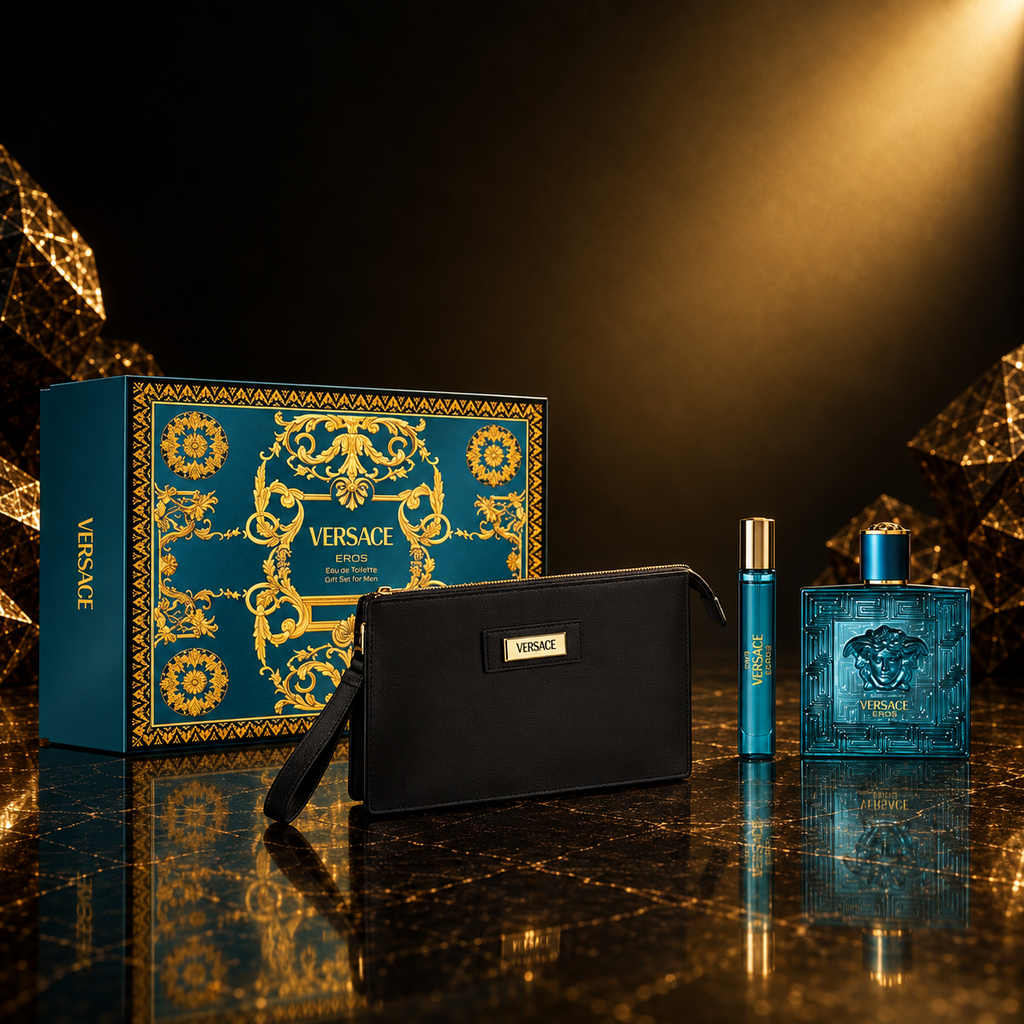 Versace Eros EDP 3 Piece Gift Set