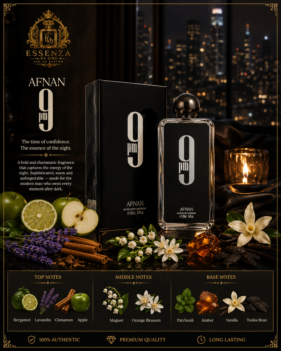 Afnan Supremacy Purple Gift Set – Essenza Di oro
