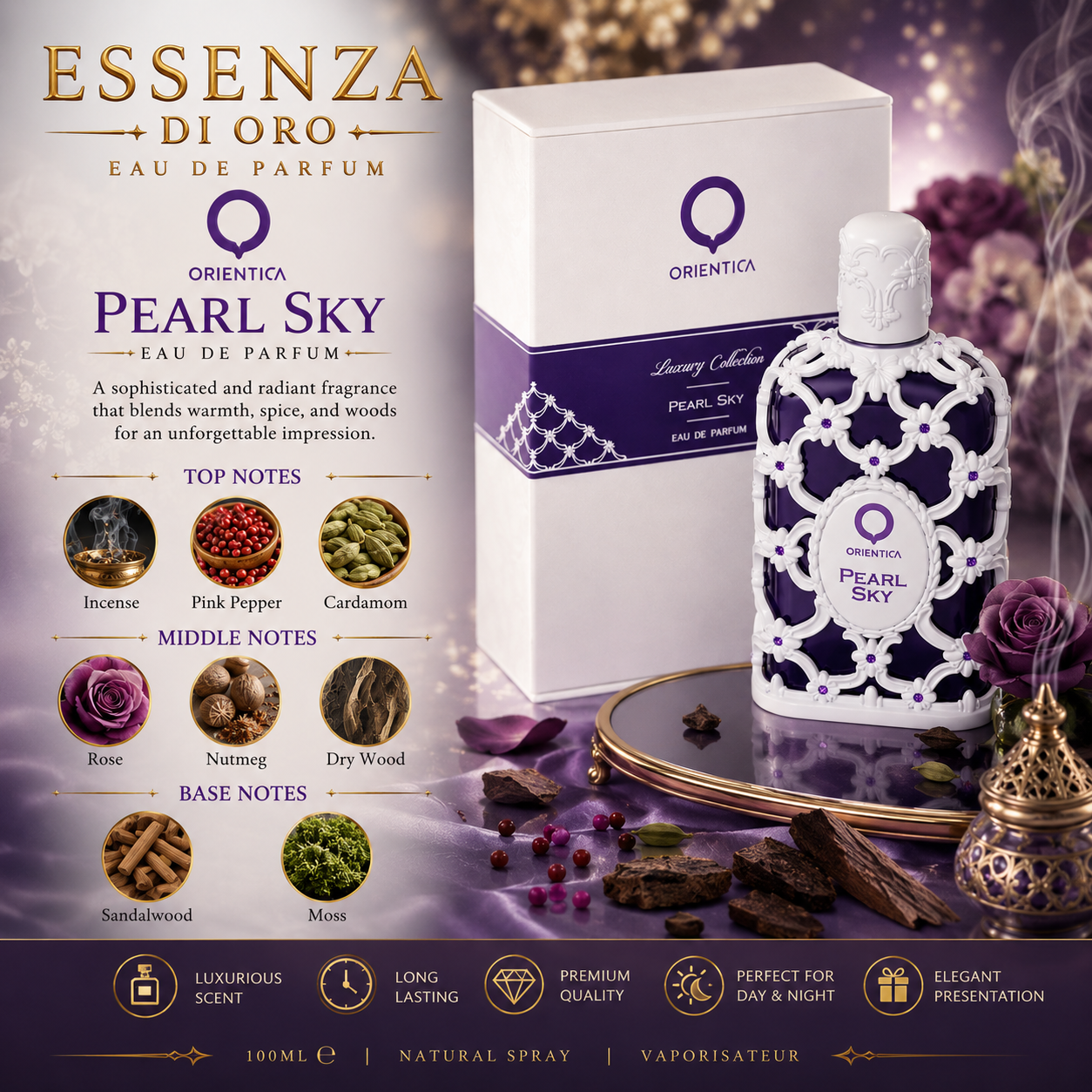 Orientica Pearl Sky EDP