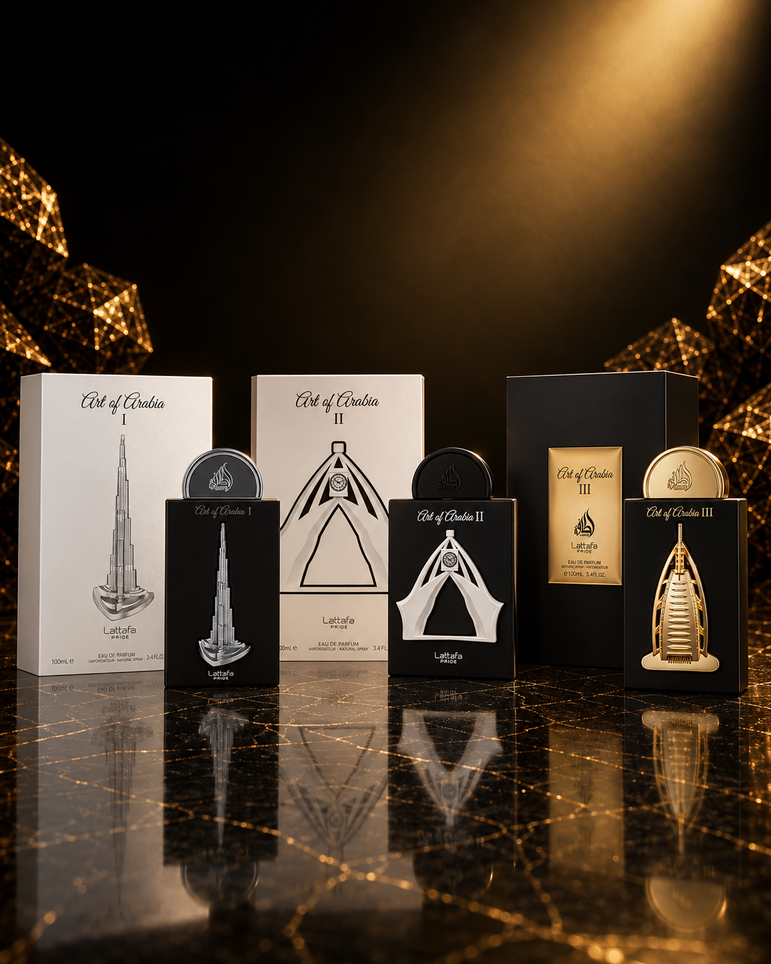 Art of Arabia 3 Piece Collection
