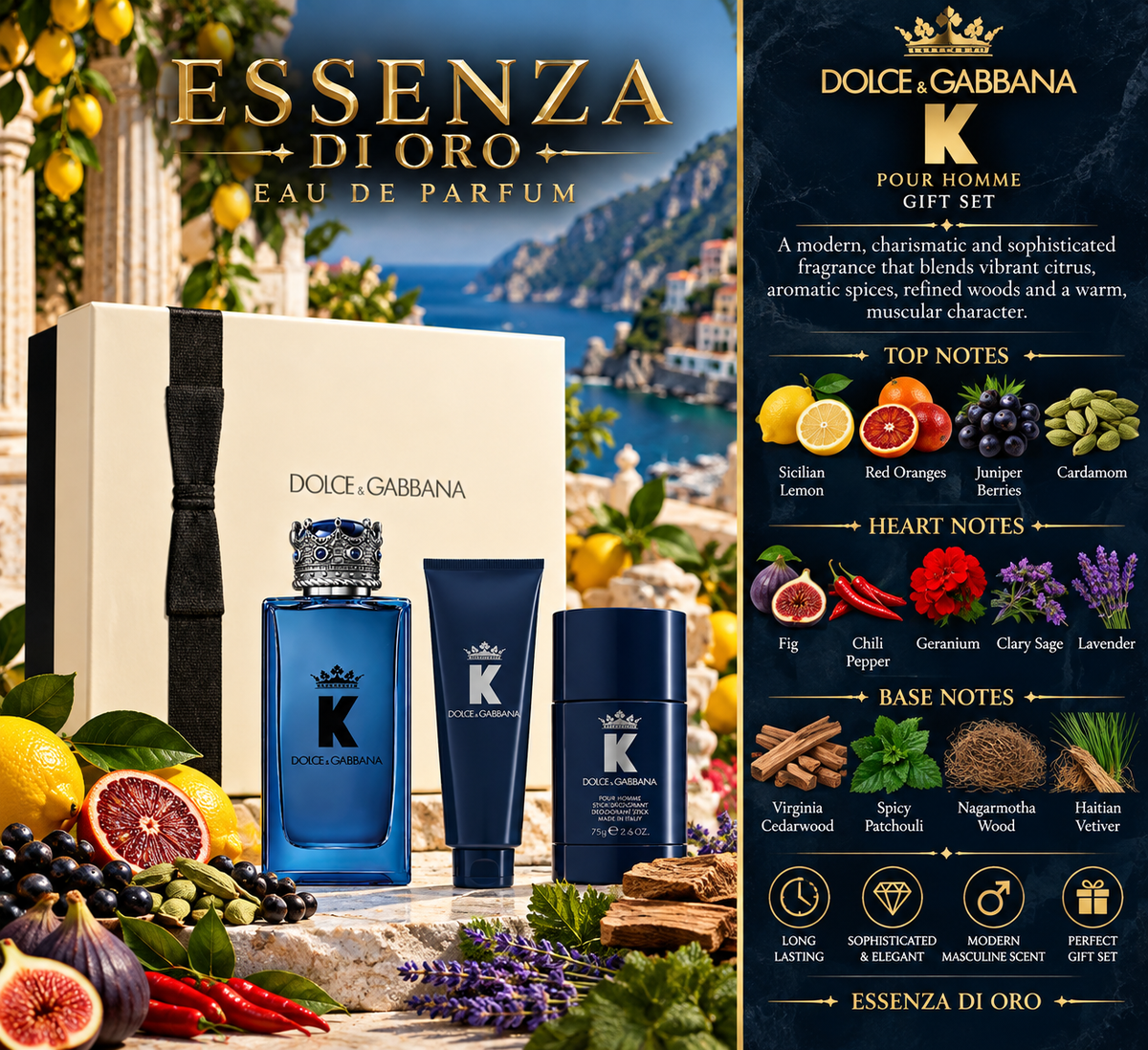 Dolce & Gabbana K Eau de Parfum Gift Set