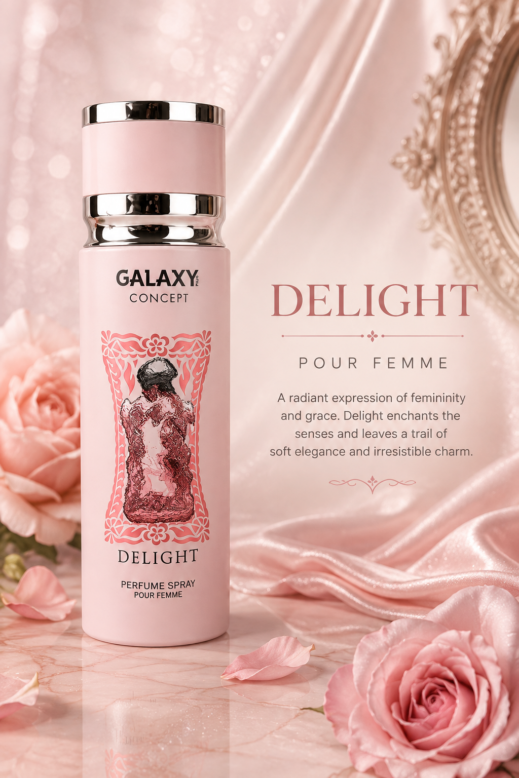 DELIGHT POUR FEMME PERFUME SPRAY