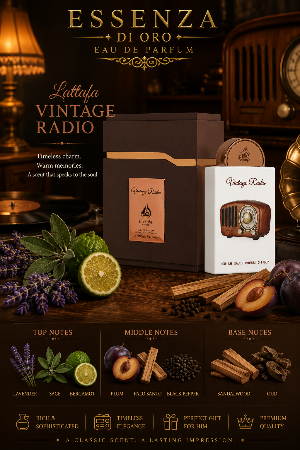 Lattafa Vintage Radio