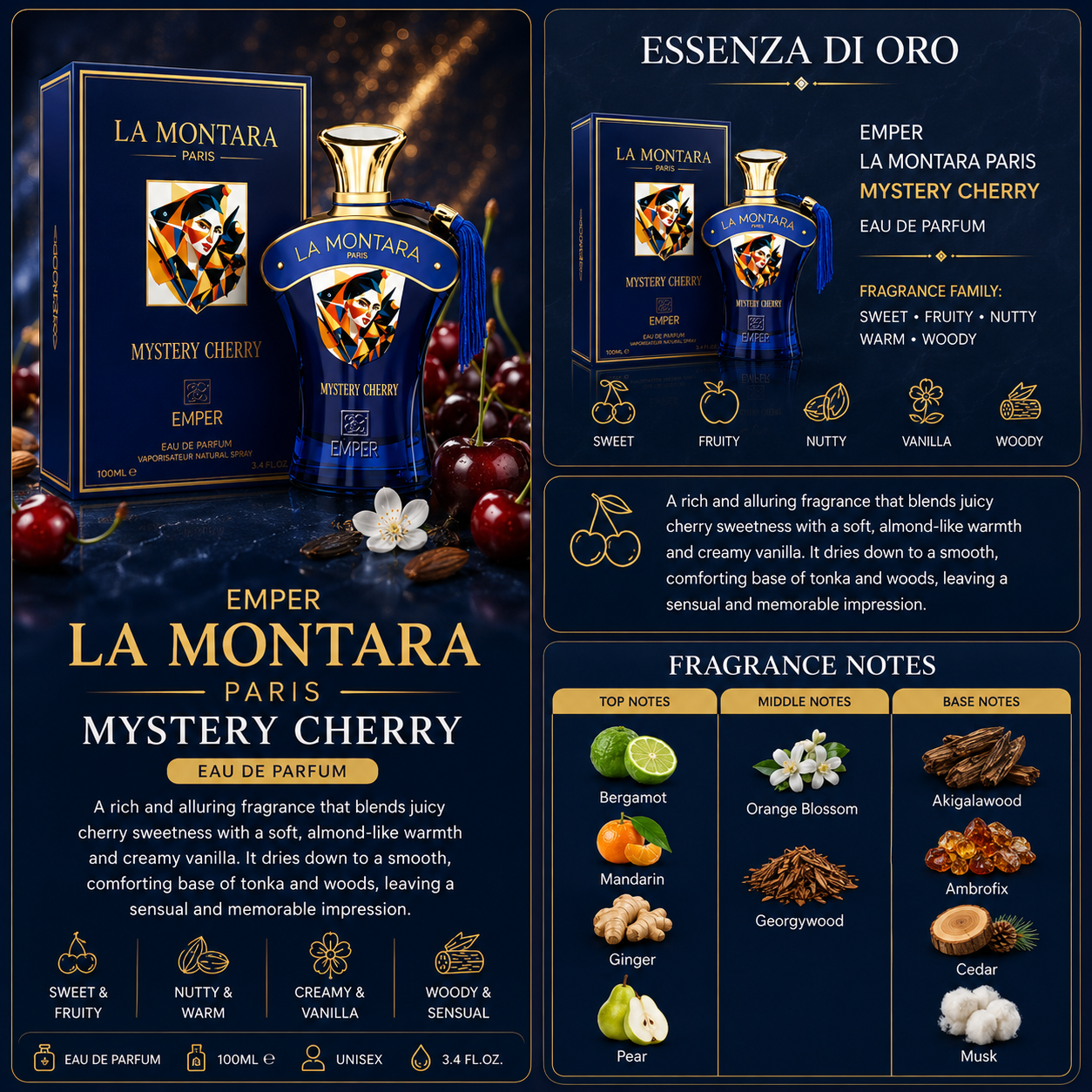Emper La Montara Paris Mystery Cherry