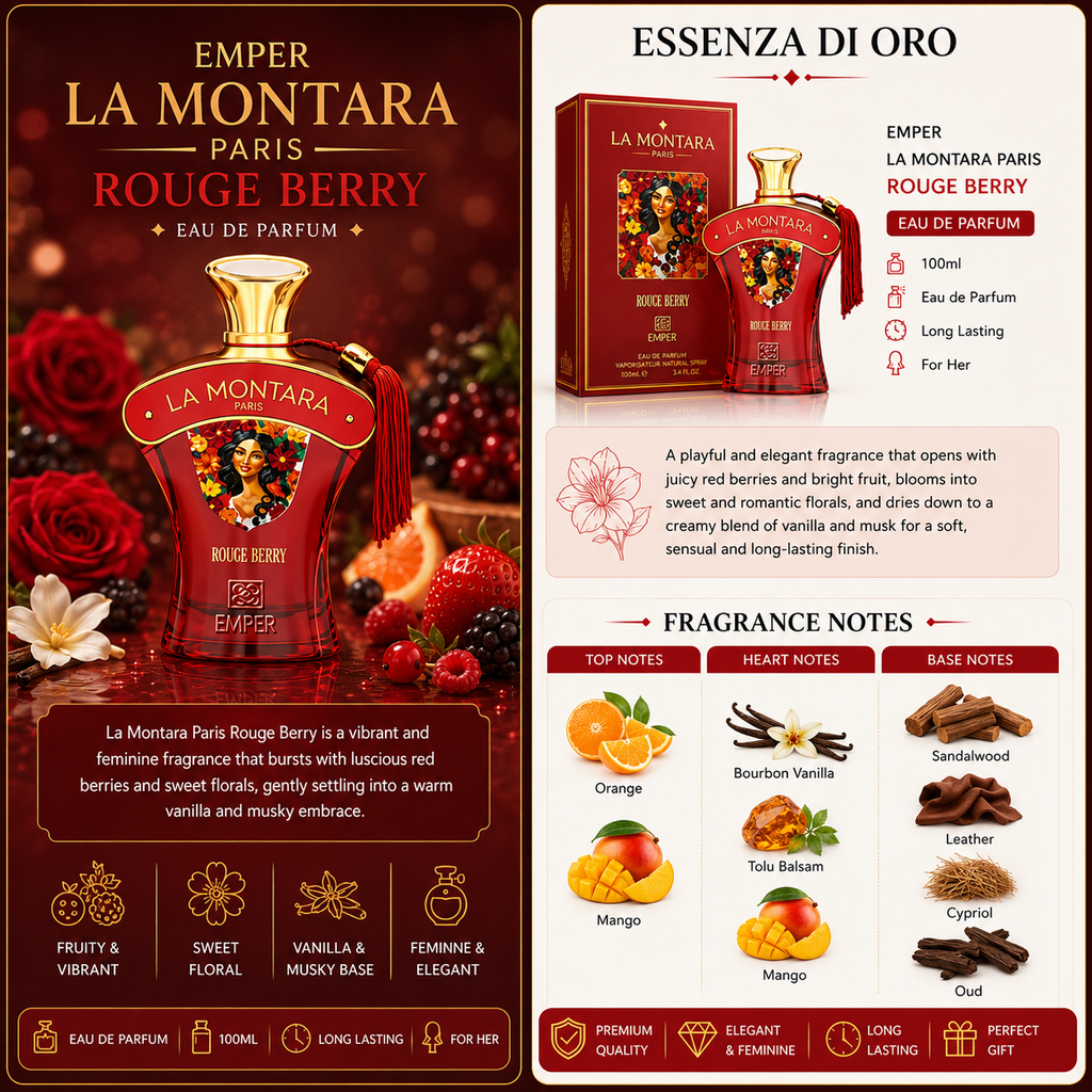 Emper La Montara Paris Rouge Berry
