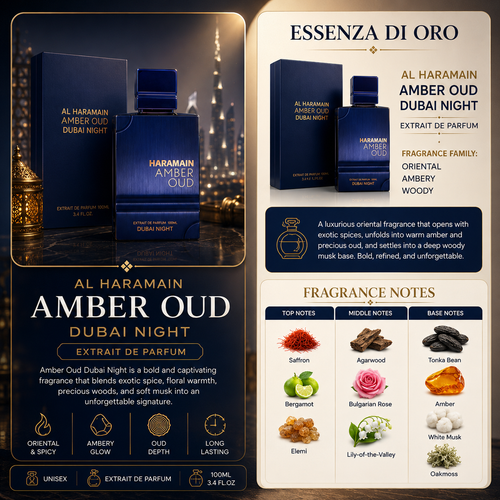 Al Haramain Amber Oud Dubai Night