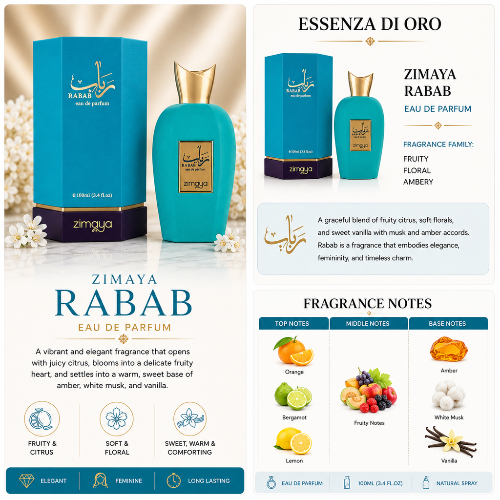 Zimaya Rabab Eau de Parfum