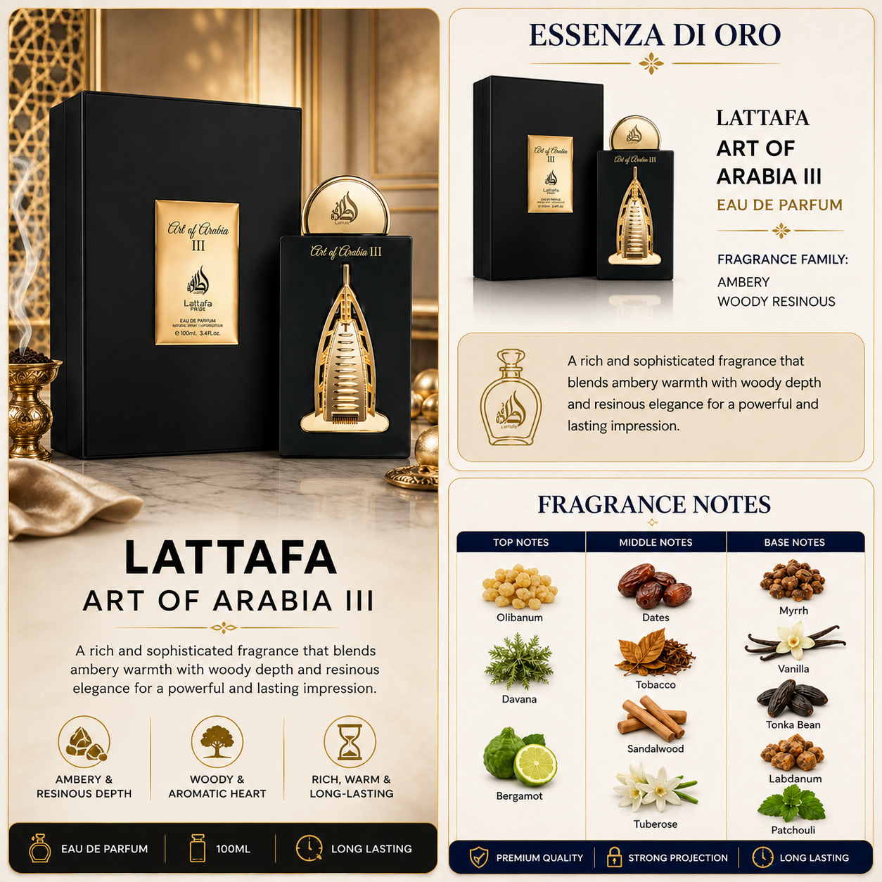 Lattafa Art of Arabia III