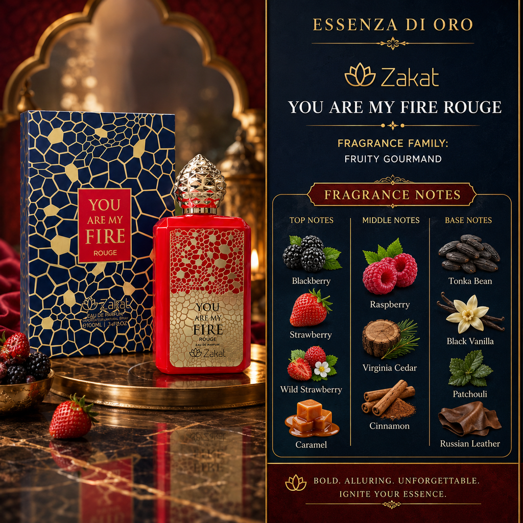 Zakat You Are My Fire Rouge