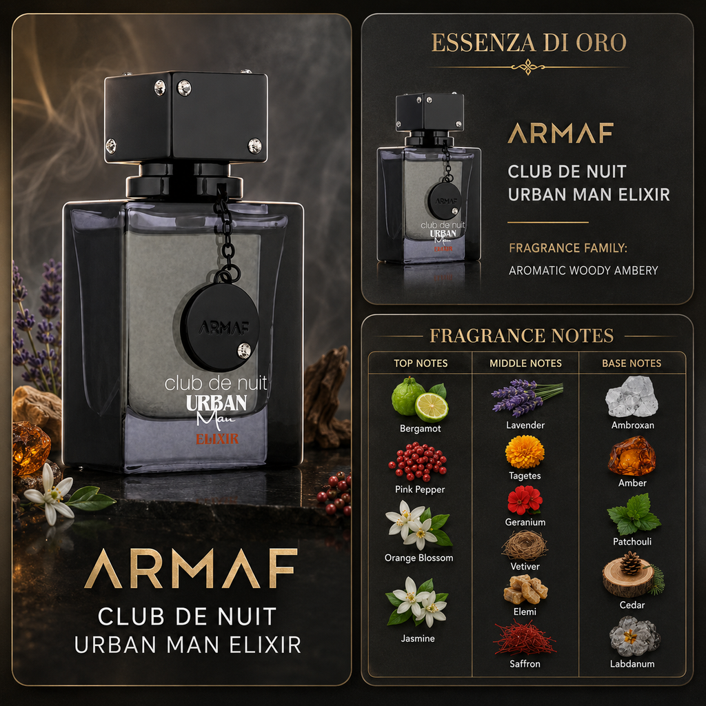Armaf Club De Nuit Urban Man Elixir