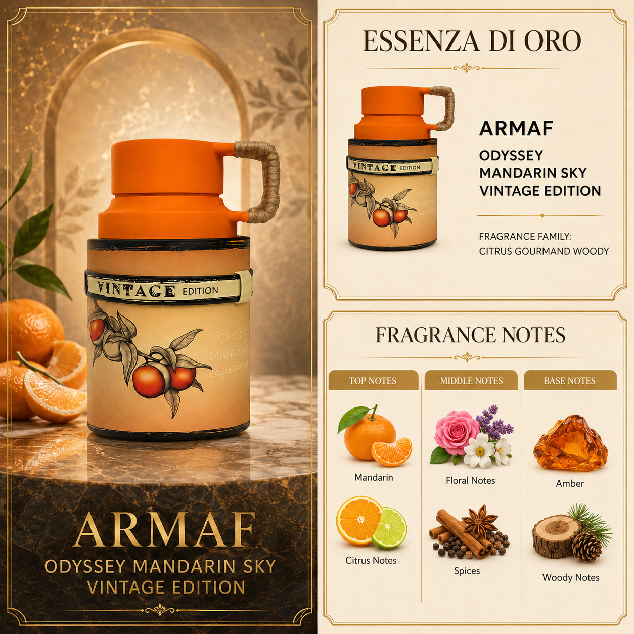 Armaf Odyssey Mandarin Sky Vintage Edition