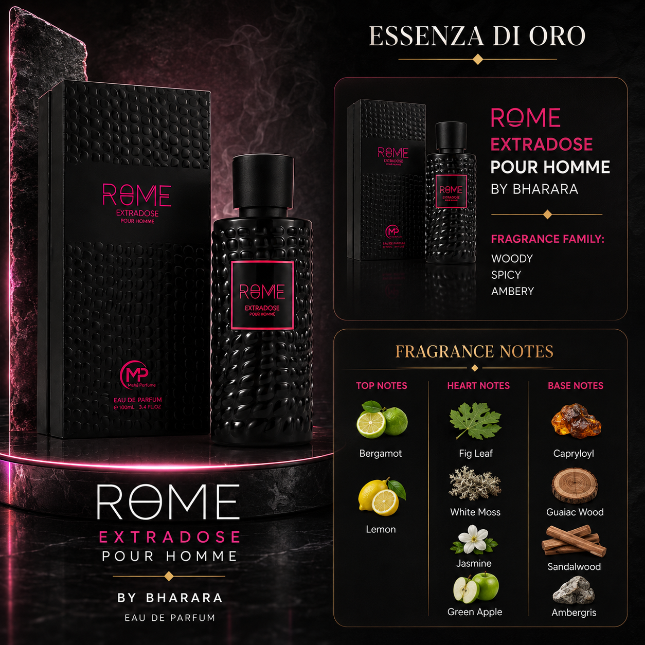 Rome Extradose Pour Homme by Bharara