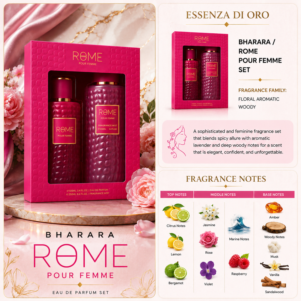 Bharara / Rome Pour Femme Set