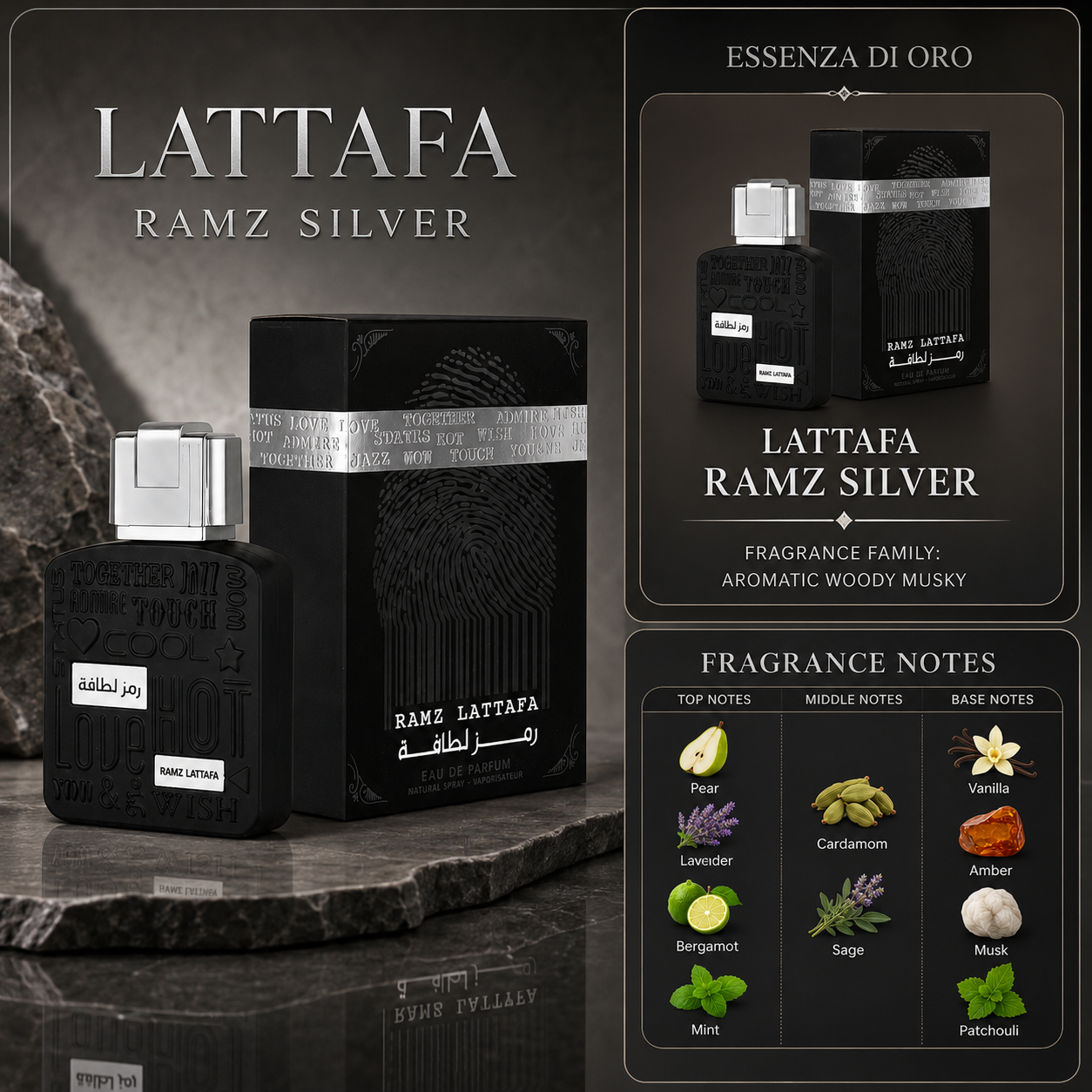 Lattafa Ramz Silver