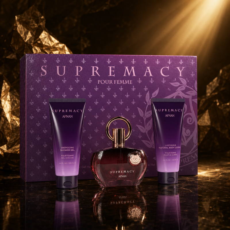 Afnan Supremacy Purple Gift Set