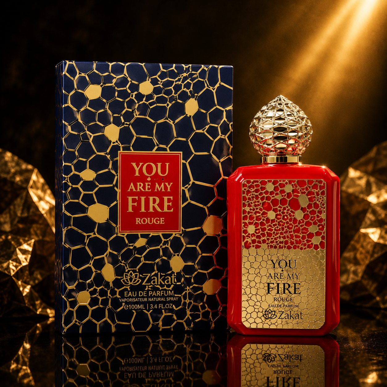 Zakat You Are My Fire Rouge