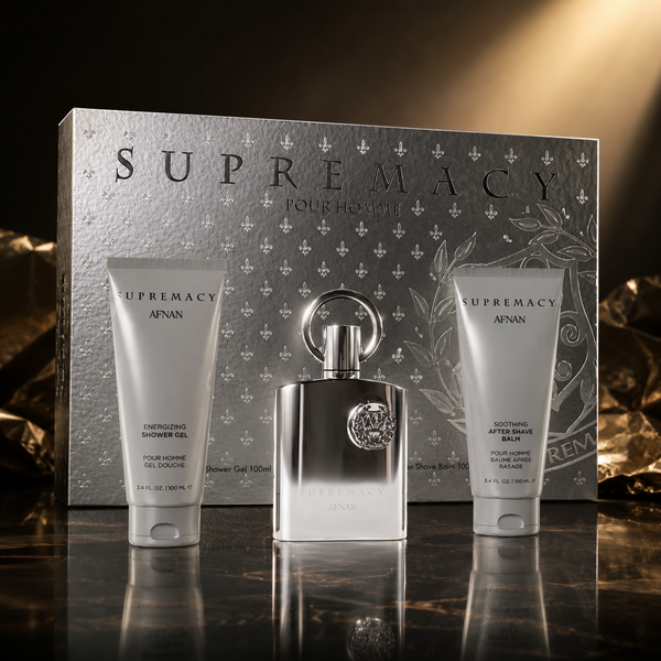 Afnan Supremacy Silver Gift Set